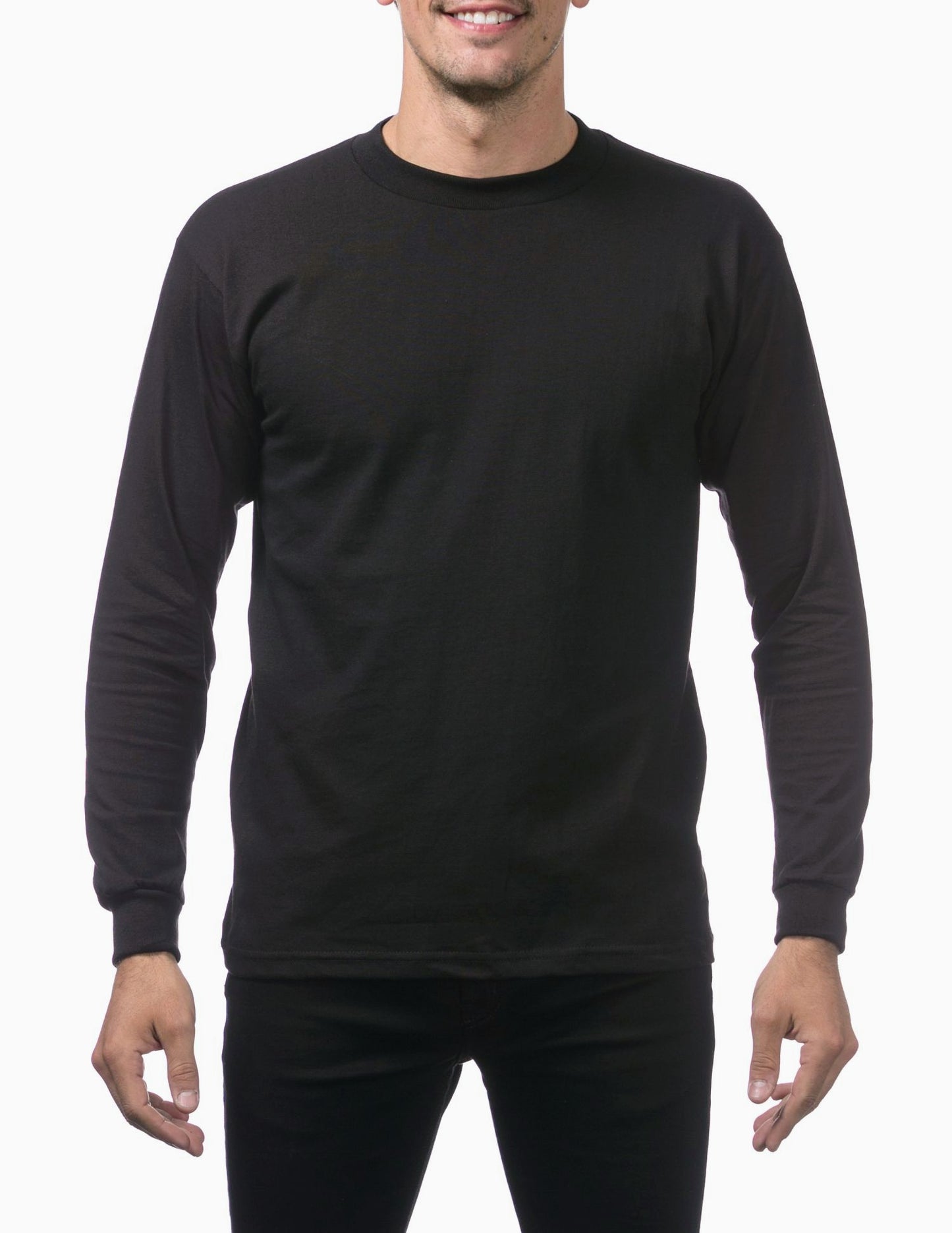 PRO CLUB Heavy Weight LONG SLEEVE T-shirt