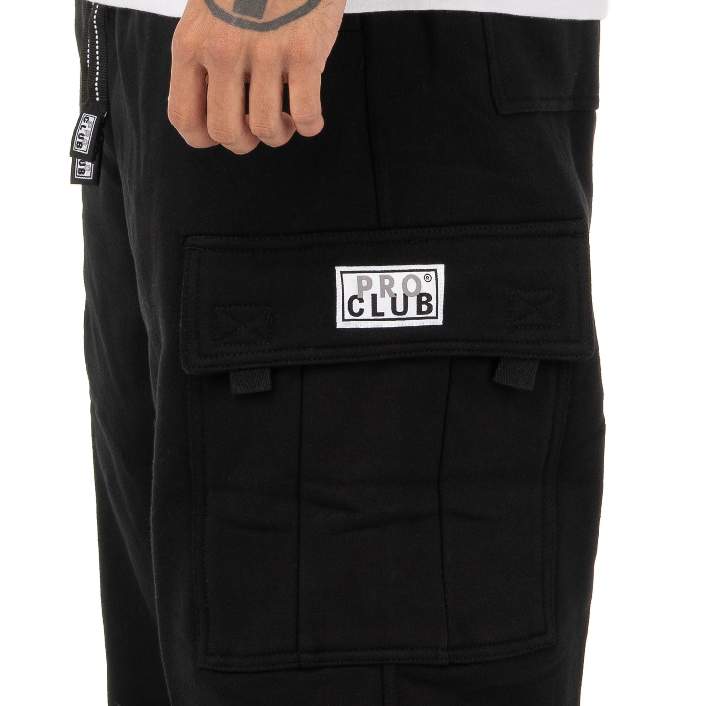 PRO CLUB Heavy Weight Cargo Sweat Pants