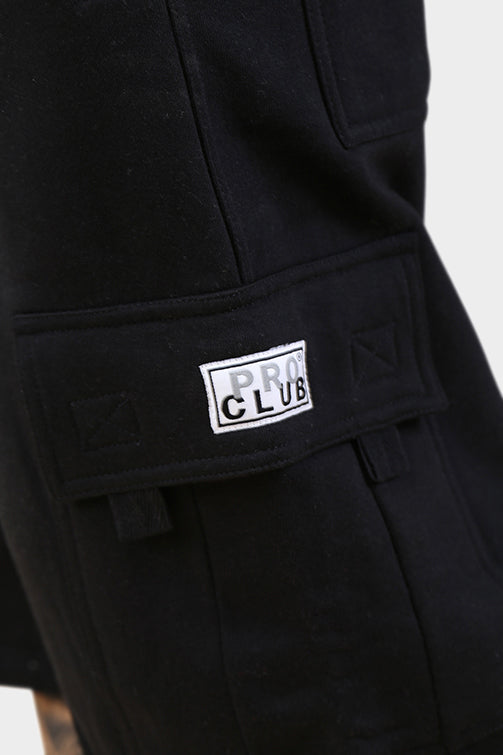 PRO CLUB Fleece Sweat Cargo Shorts