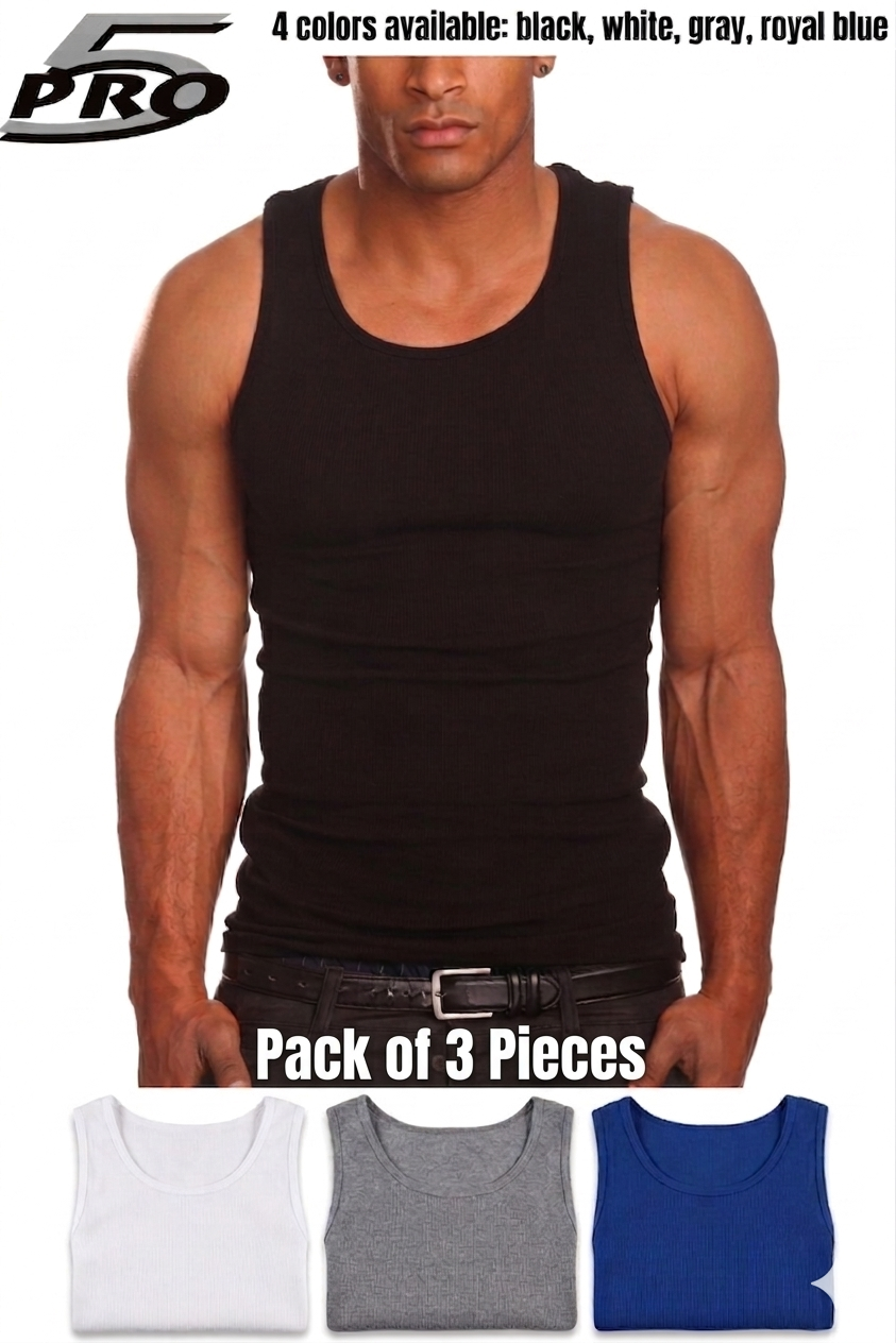 PRO 5 A shirts/Tank Tops (Pack of 3)